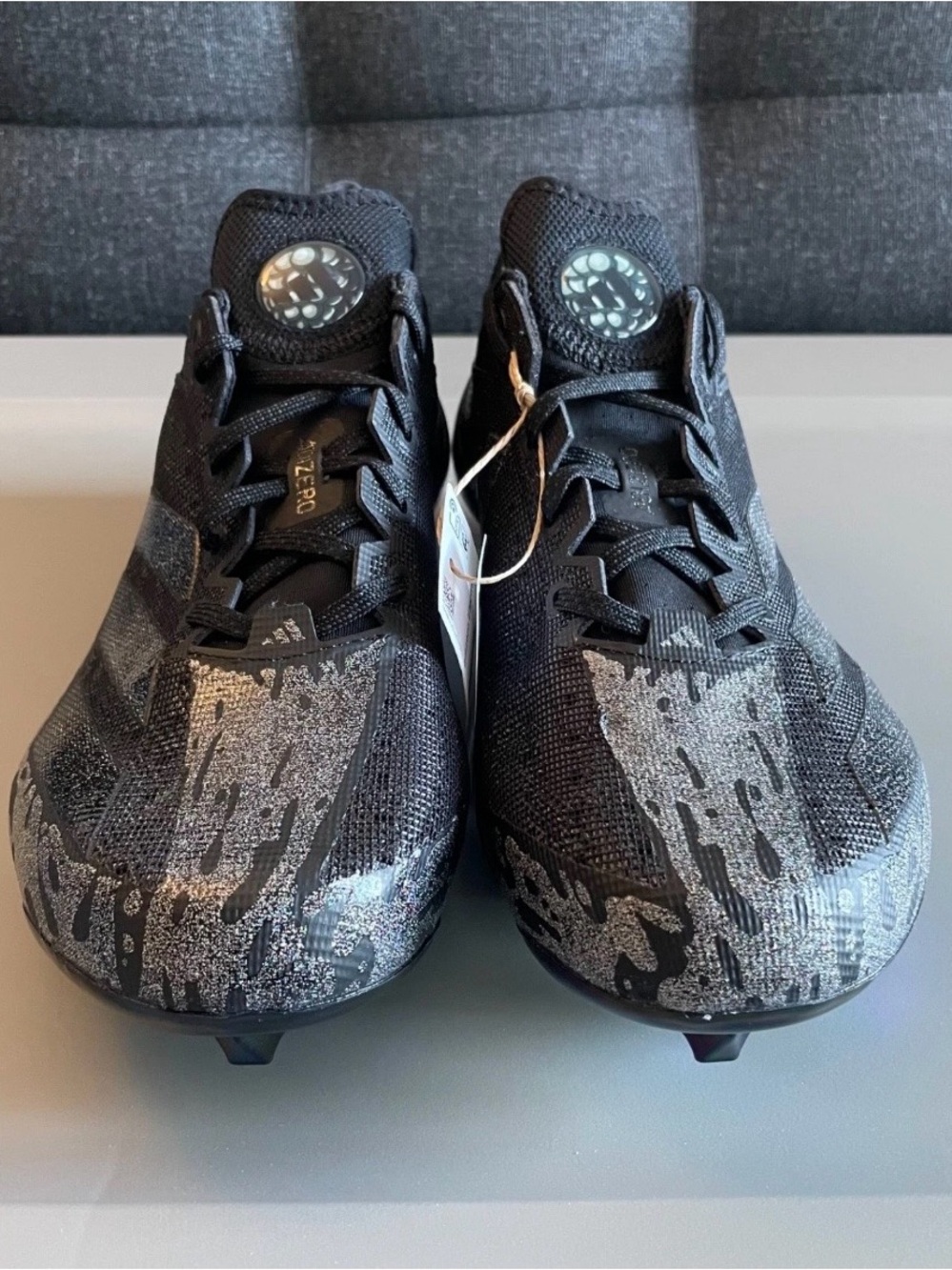 Adidas Electric Speed Juice Core Black Carbon Football Cleats Men's New - Picture 3 of 7